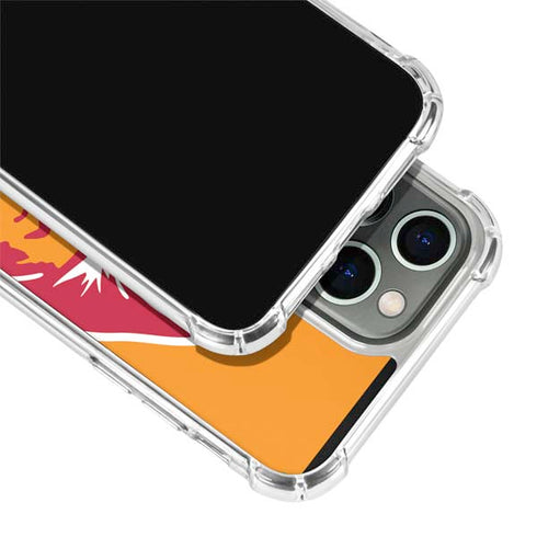 NFL Tampa Bay Buccaneers Retro Logo iPhone 15 Pro Clear Case